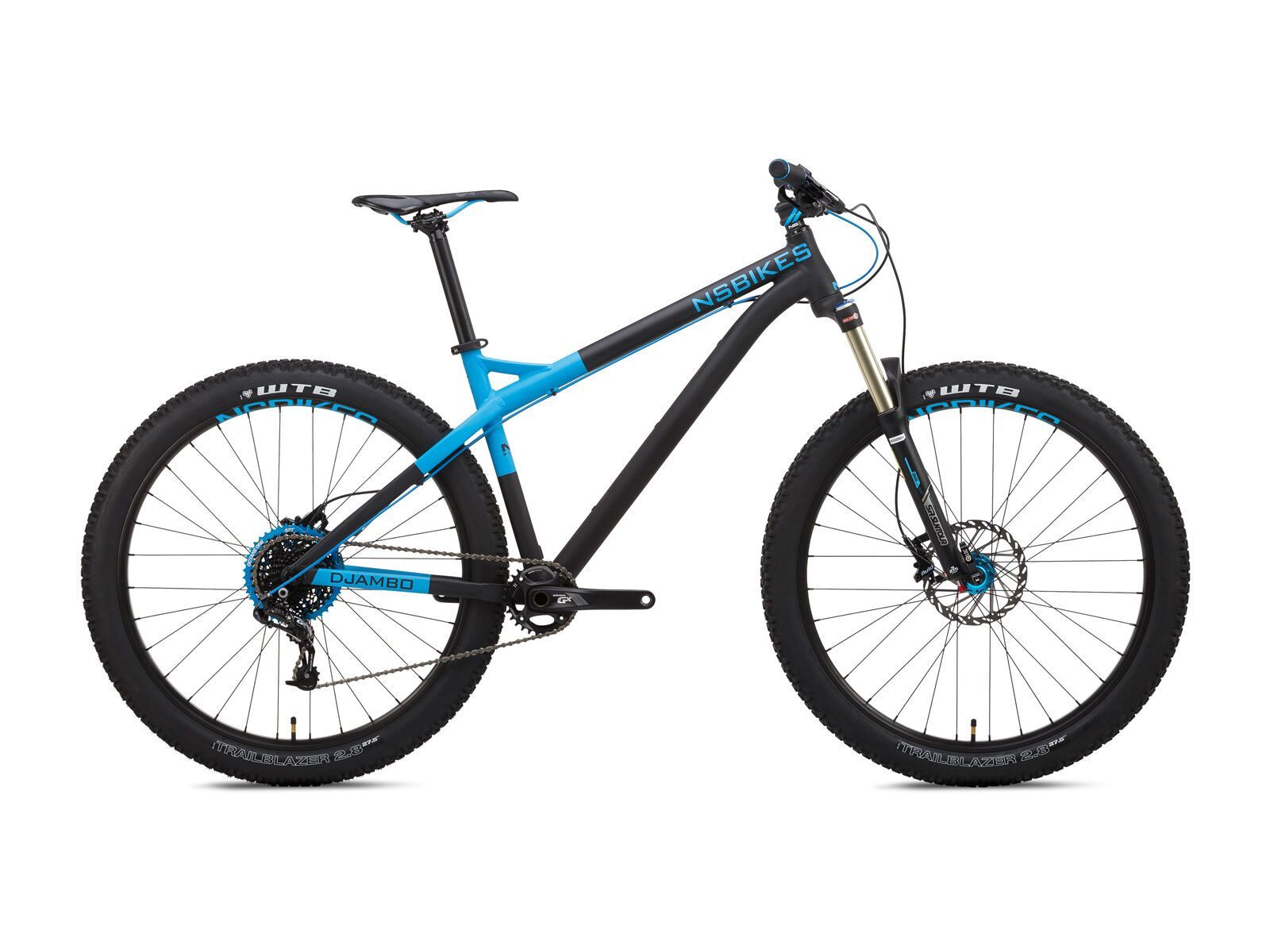 NS Bikes Eccentric Djambo, black/blue - Bild 1