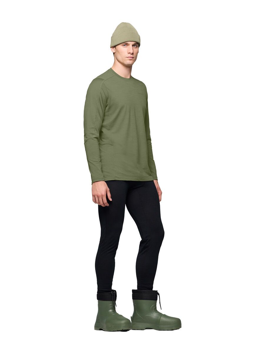 Norrona falketind equaliserUll Long Sleeve M's, deep lichen green - Bild 5