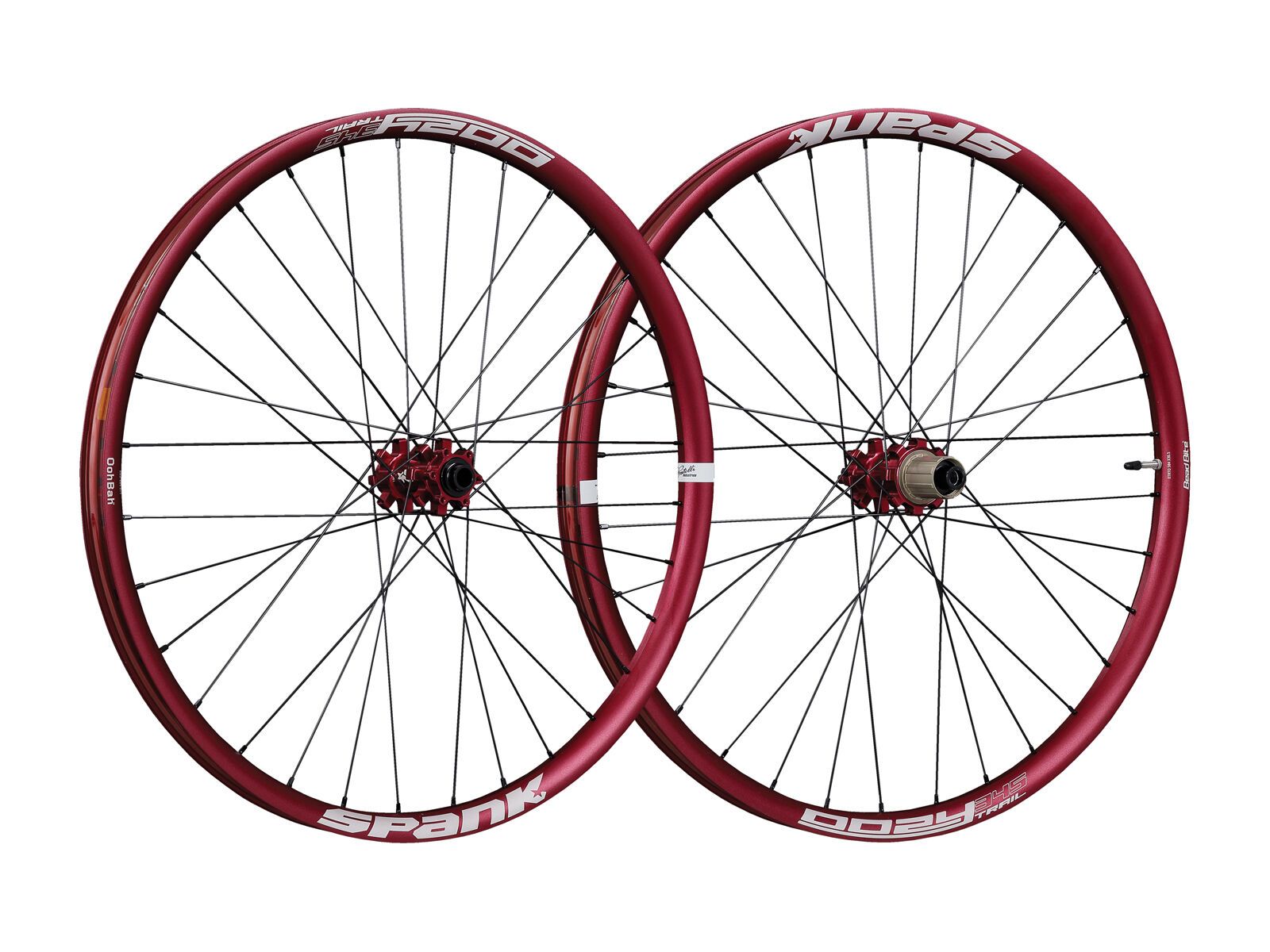 Spank Oozy Trail 345 Wheelset 29, red - Bild 1