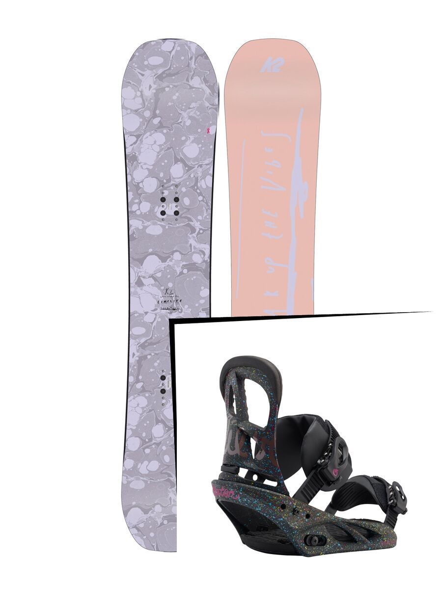 Set: K2 Lime Lite 2016 + Burton Scribe (1712911S) - Bild 1