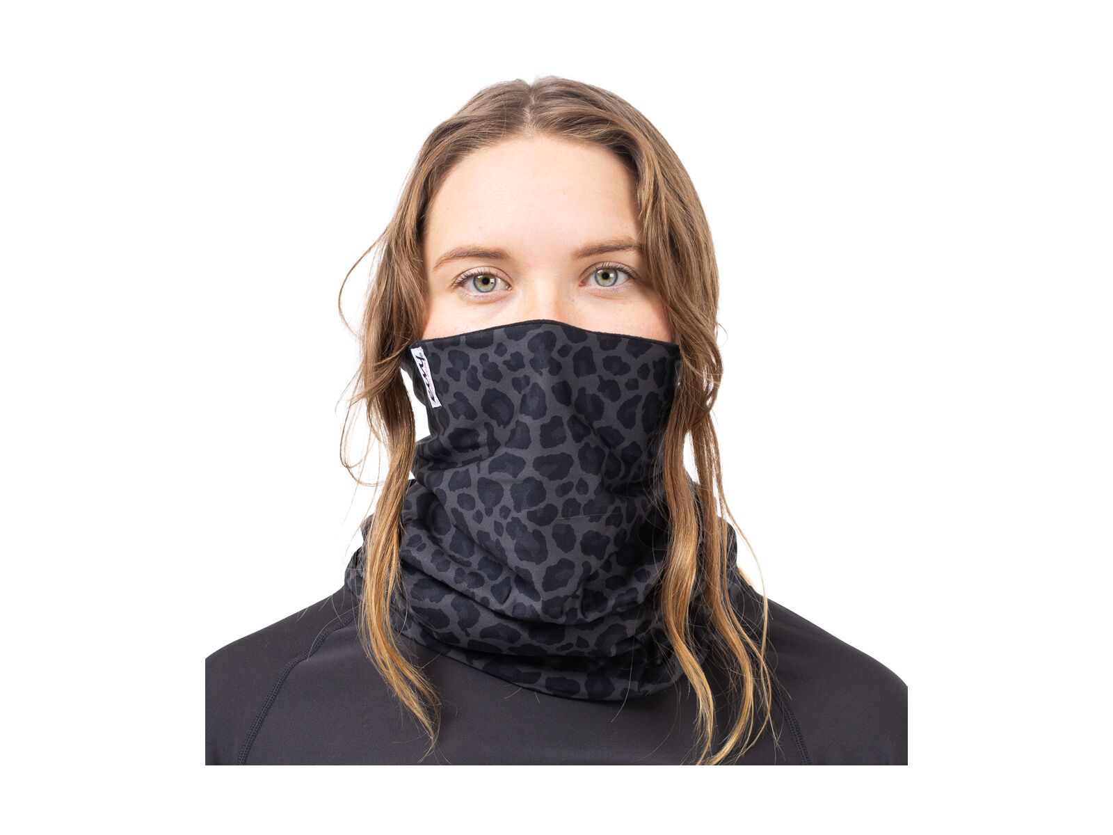 Eivy Colder Neckwarmer, black leopard - Bild 1