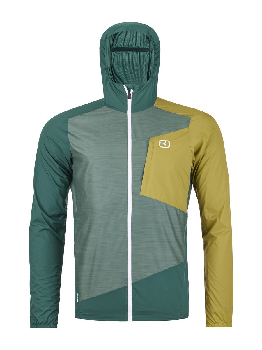 Ortovox Merino Protect Windbreaker Jacket M, arctic grey - Bild 1