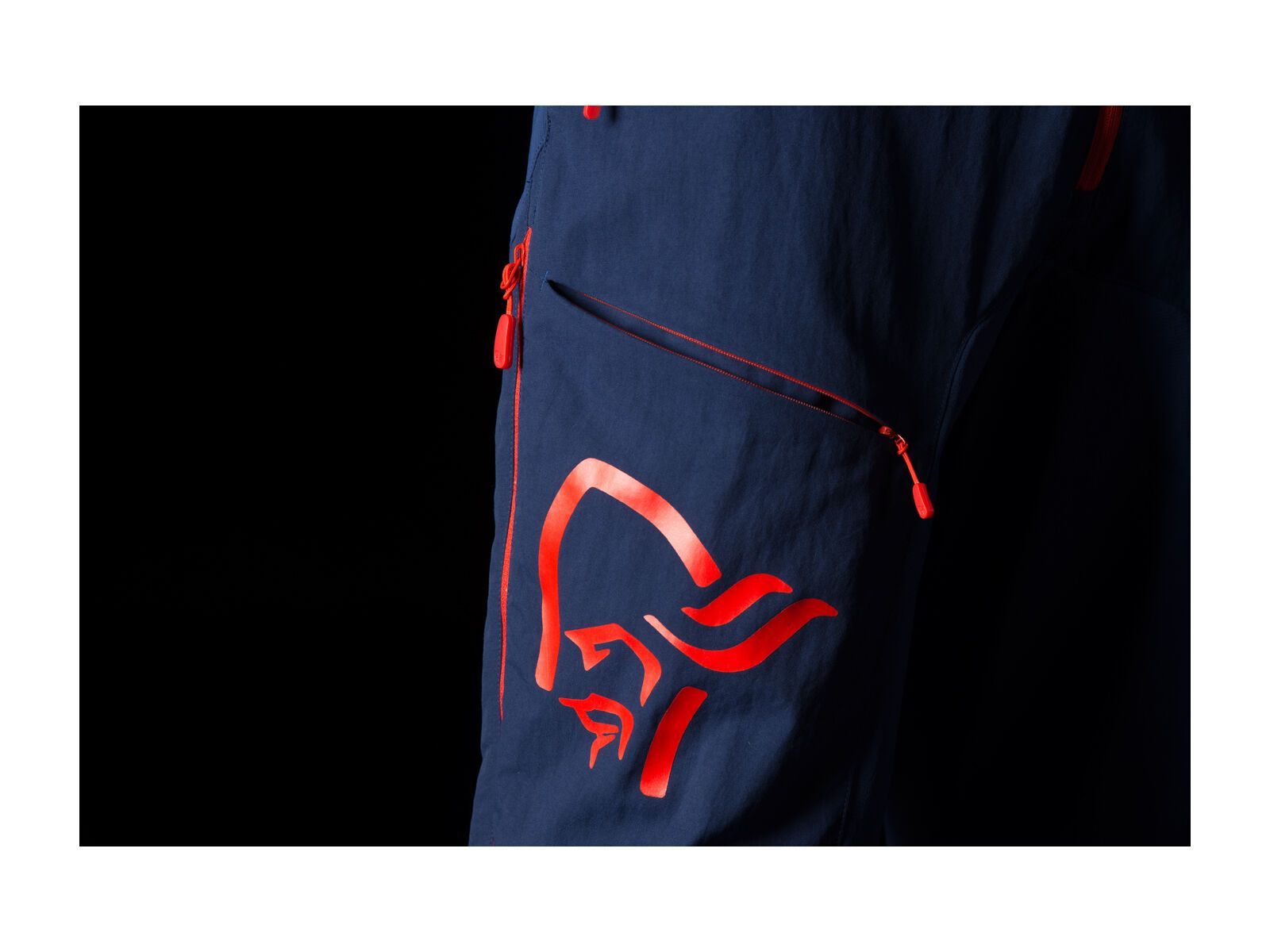 Norrona fjørå flex1 Shorts, ocean swell - Bild 2