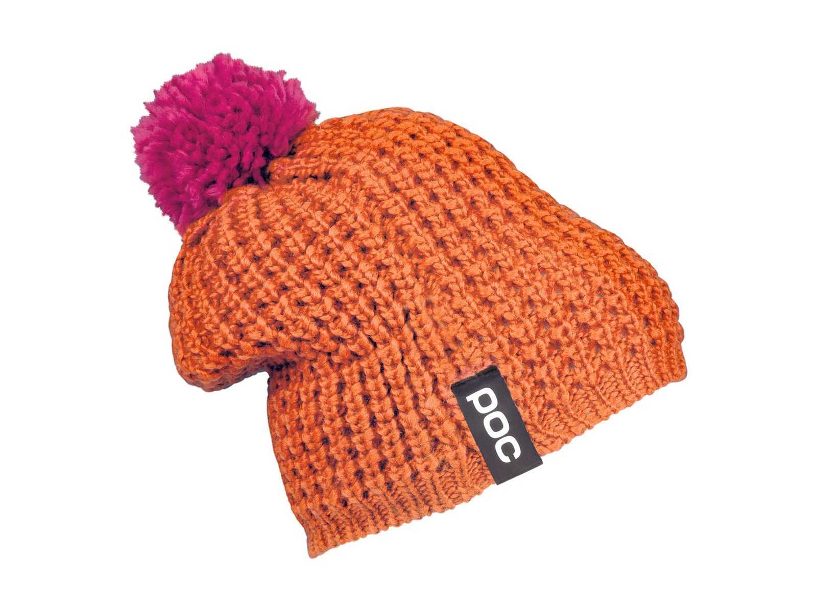 POC Color Beanie, corp orange/neon pink - Bild 1