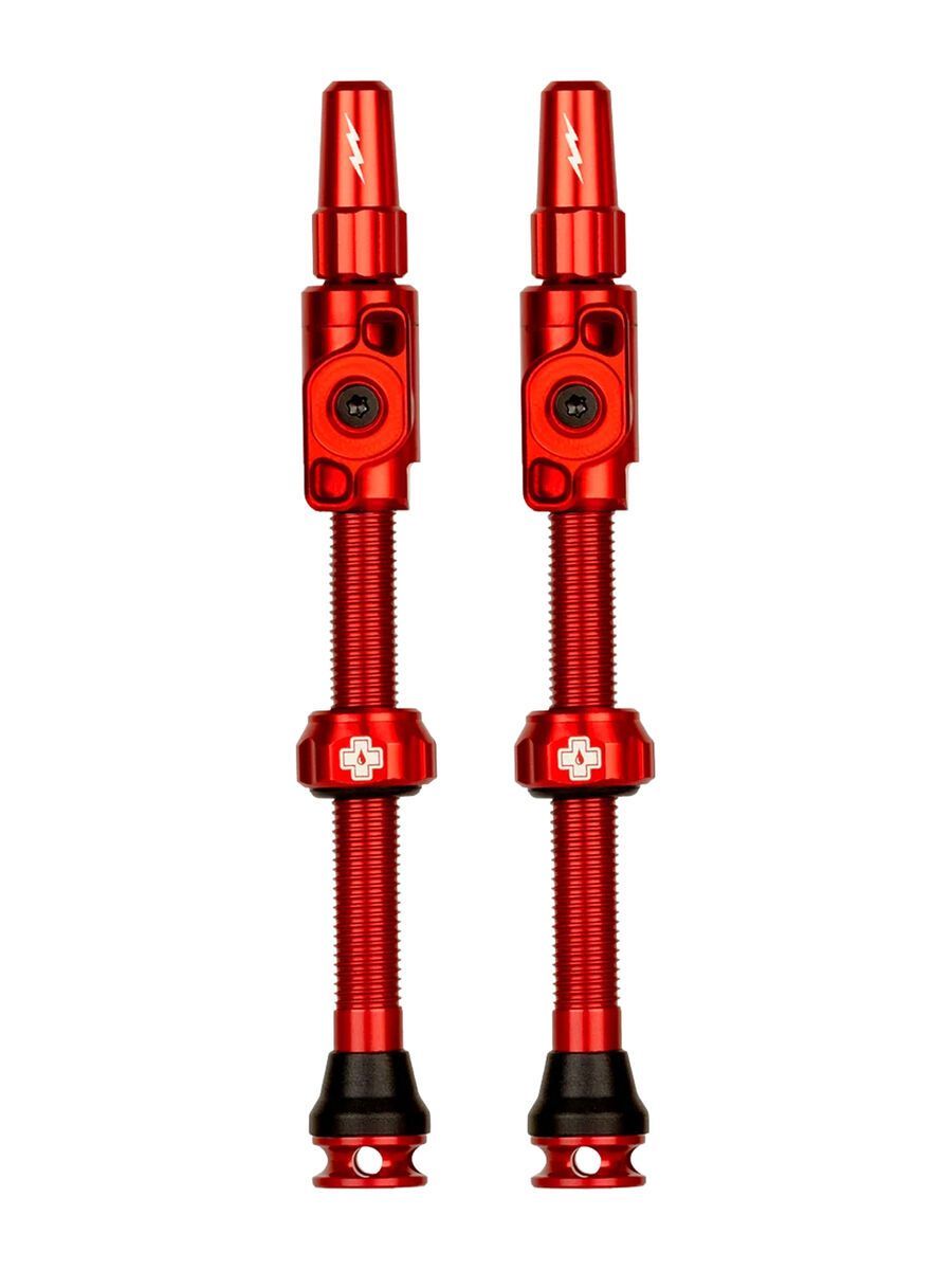 Muc-Off Big Bore Lite Tubeless Valves - 60 mm, red - Bild 1
