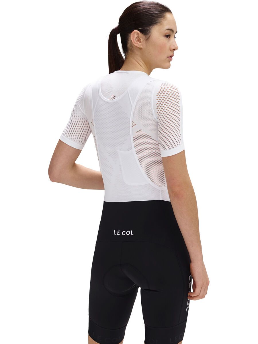 Le Col Unisex Pro Mesh Short Sleeve Base Layer, white - Bild 7
