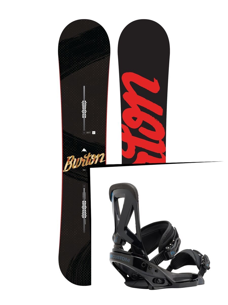 Set: Burton Ripcord 2017 +  Custom EST (1712748S) - Bild 1
