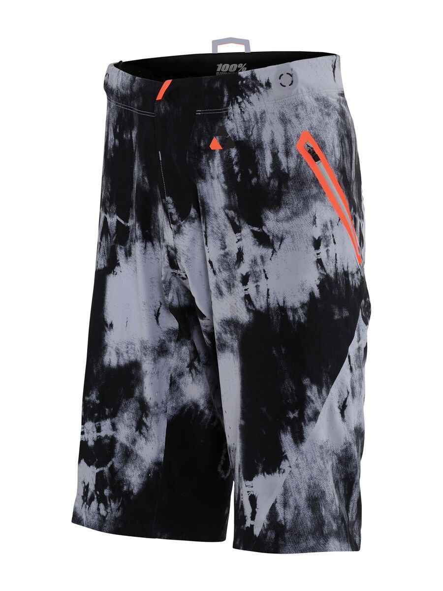 100% Celium AM Short, black tiedyed - Bild 1