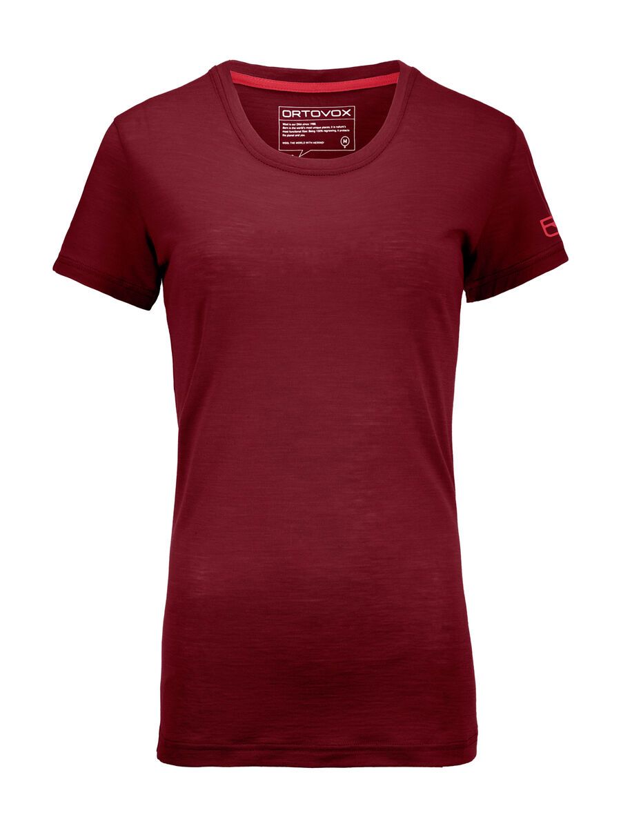 Ortovox 150 Cool Clean T-Shirt W, dark blood - Bild 1