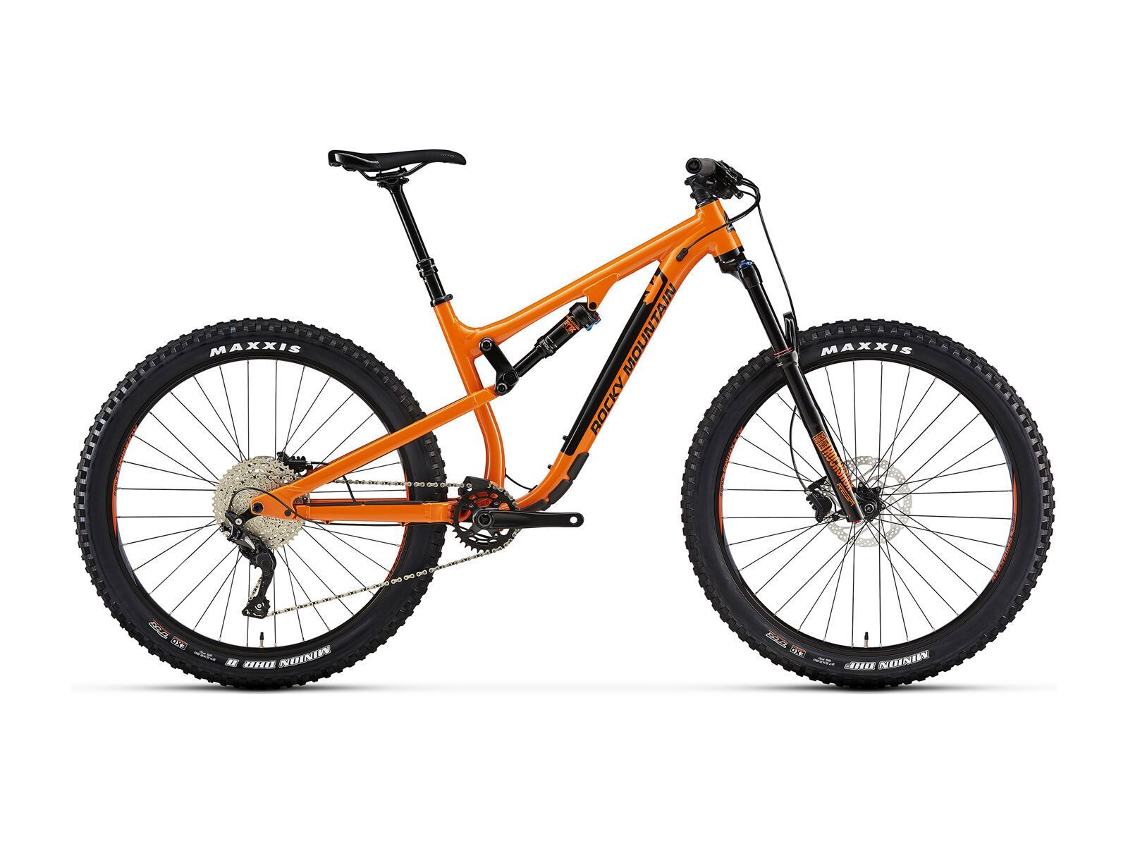 Rocky Mountain Pipeline Alloy 30, fox racing orange/black in black - Bild 1