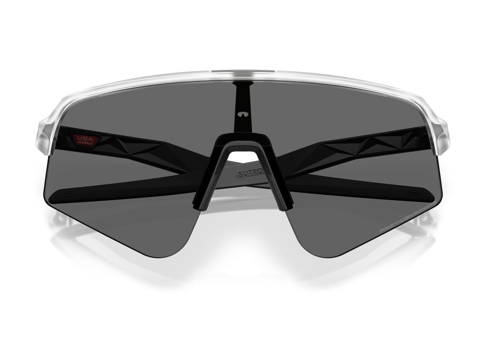 Oakley Sutro Lite Sweep, Clear To Black Iridium Photochromic / matte clear - Bild 6