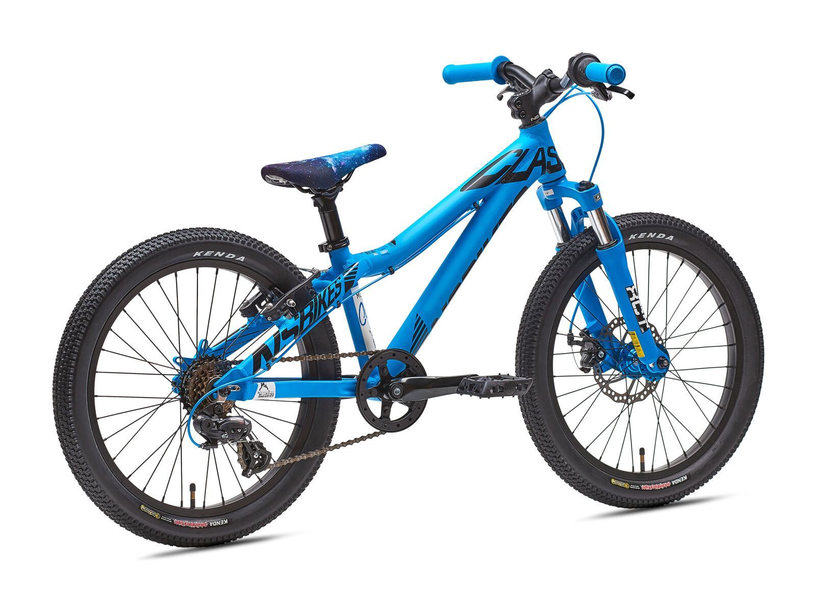 NS Bikes Clash 20, dark raw/blue - Bild 3