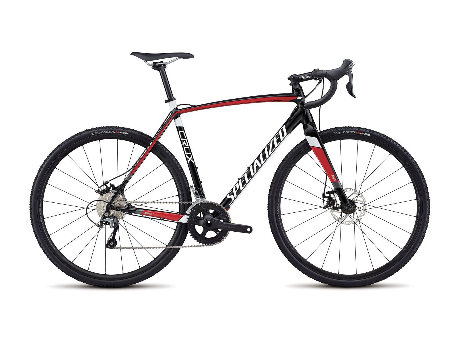 *** 2. Wahl *** Specialized CruX E5 2018, black/red/met white - Crossrad | Größe 52 cm - Bild 1