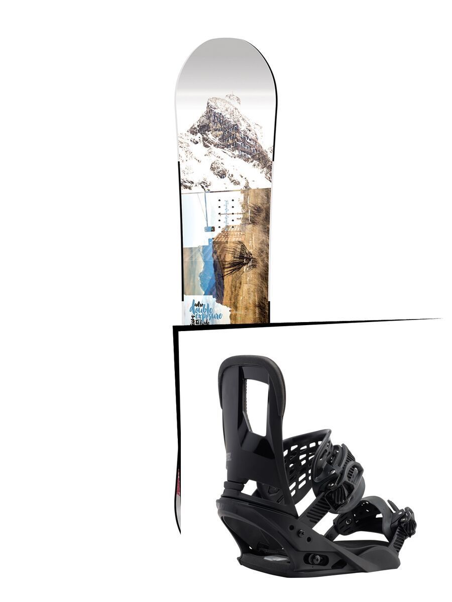 Set: Nitro Team Exposure Gullwing 2017 + Burton Cartel (1712700S) - Bild 1