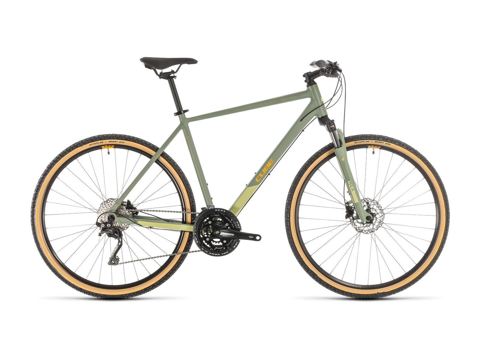 Cube Nature EXC, green´n´orange - Bild 1