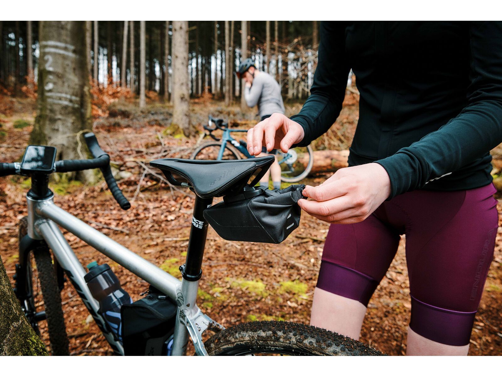 Fidlock Pinclip Saddle Bag S + Saddle Base, black - Bild 10