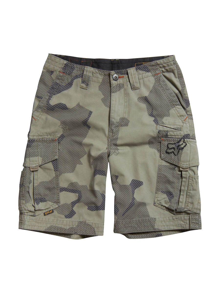 Fox Slambozo Camo Short, Moss - Bild 1