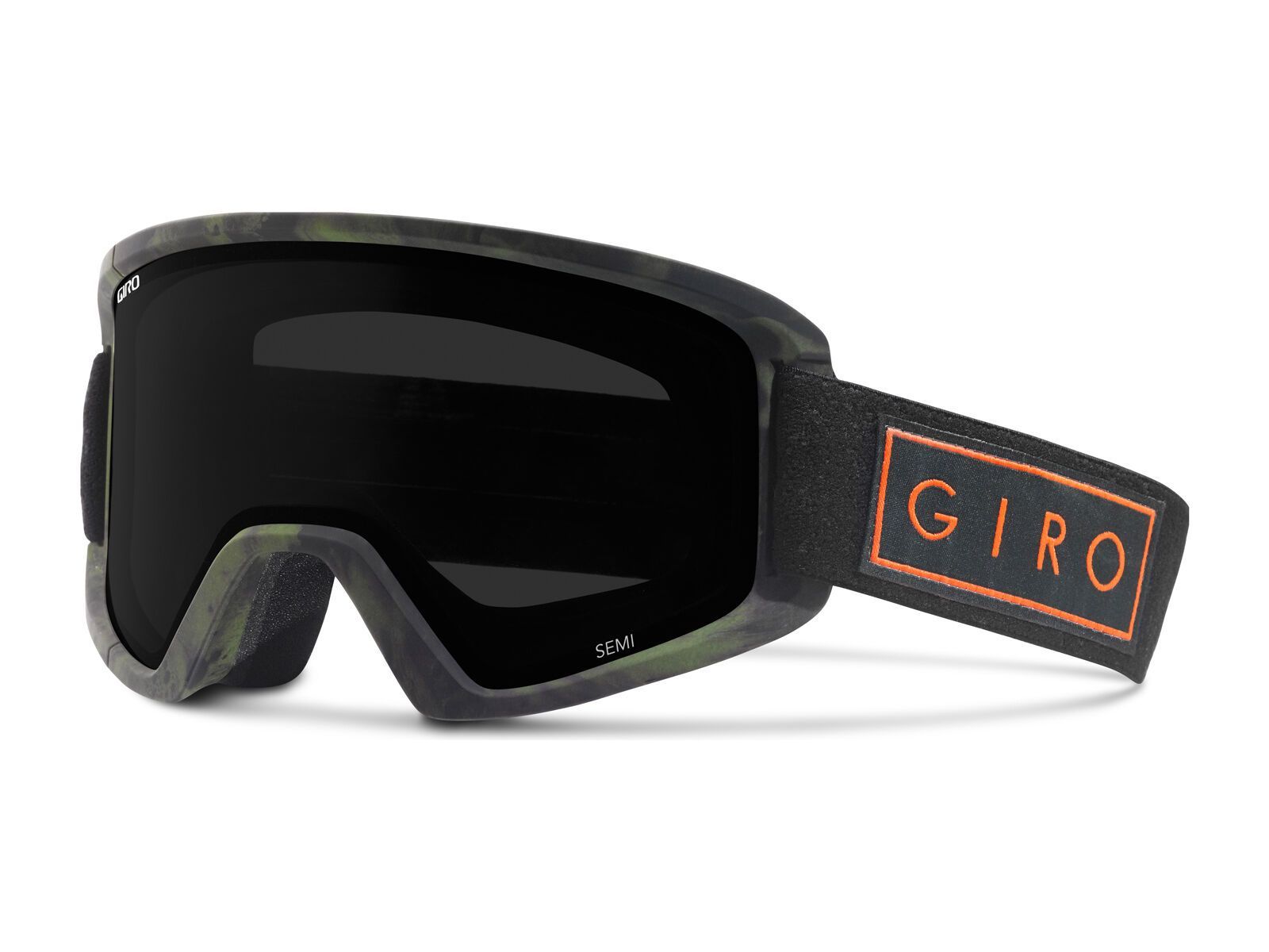 Giro Semi inkl. Wechselscheibe, riptide /Lens: ultra black/yellow - Bild 1