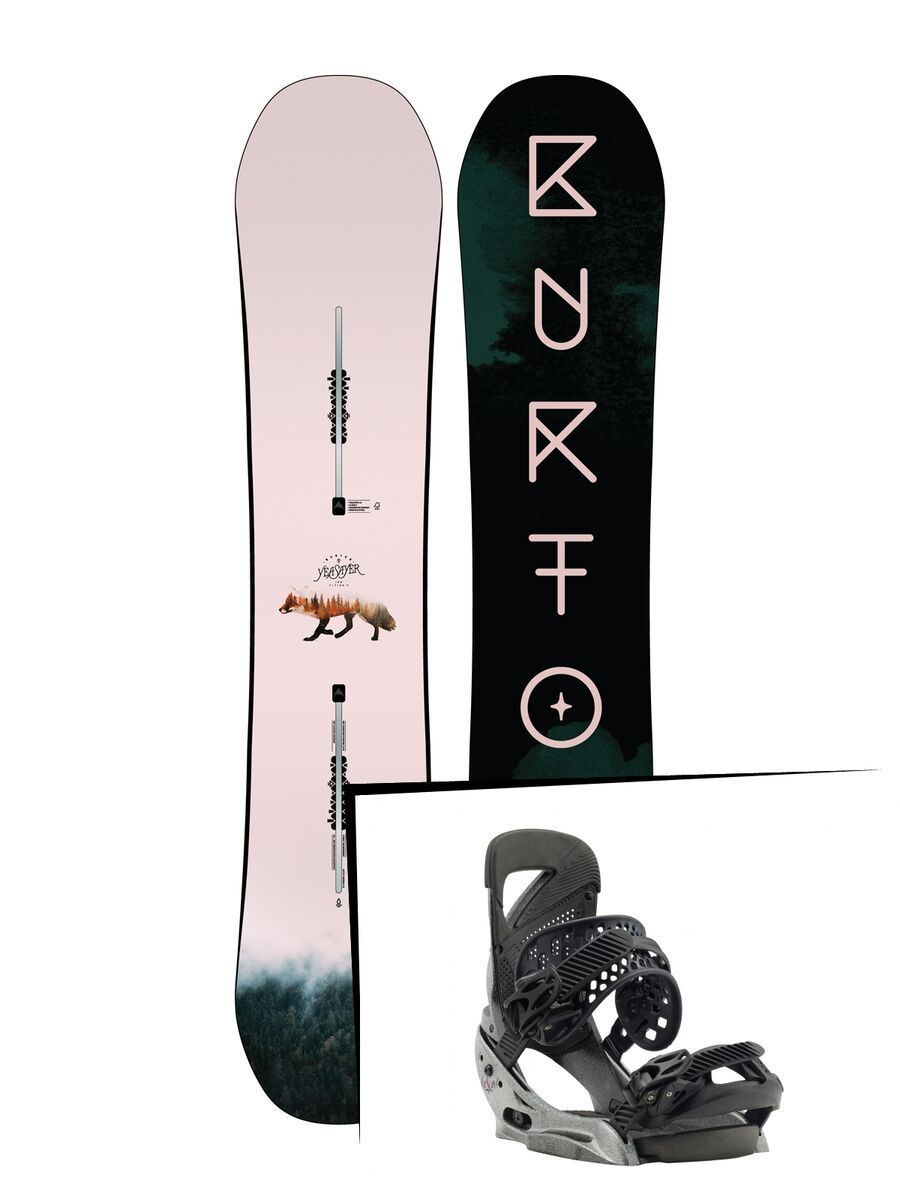 Set: Burton Yeasayer Flying V 2019 +  Lexa EST (1931013S) - Bild 1