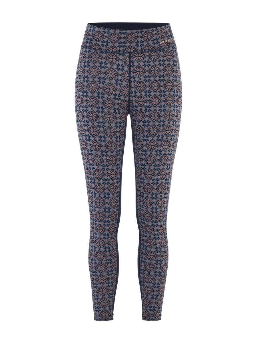 Kari Traa Rose Light High Waist Baselayer Pants, dark navy blue - Bild 1