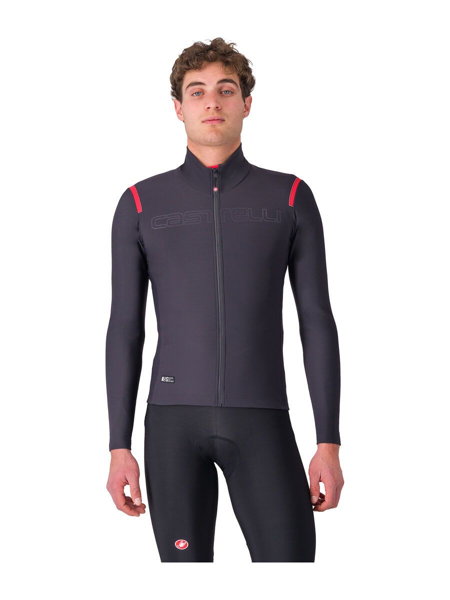 Castelli Tutto Nano RoS Jersey, dark gray/red - Bild 1