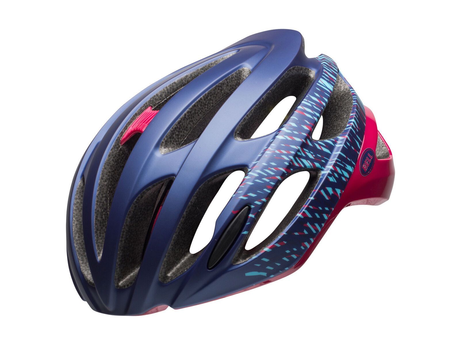 Bell Falcon Joy Ride MIPS, matte/gloss navy/cherry fibers - Bild 1