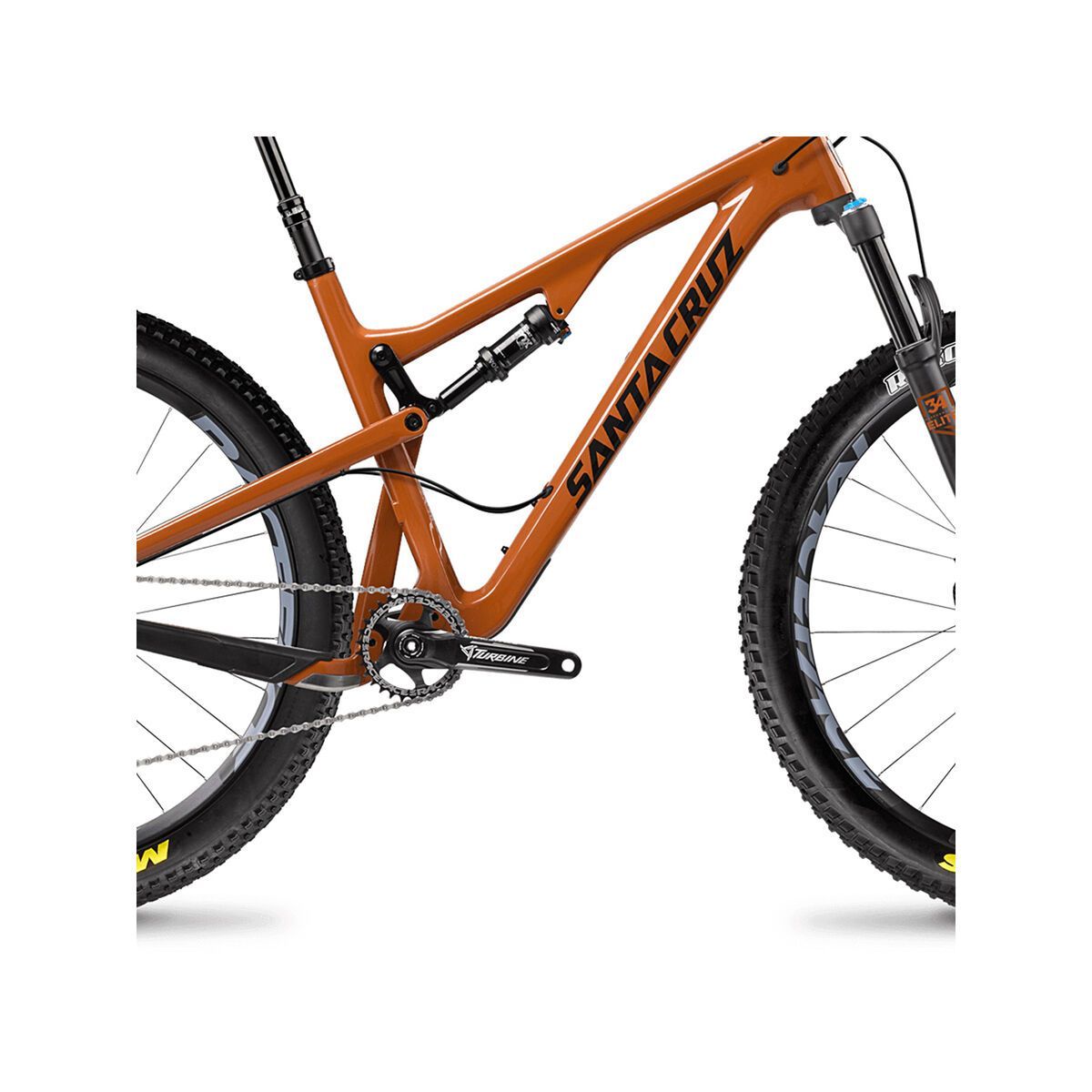 Santa Cruz Tallboy C XE 27.5 Plus, gloss rust and black - Bild 4