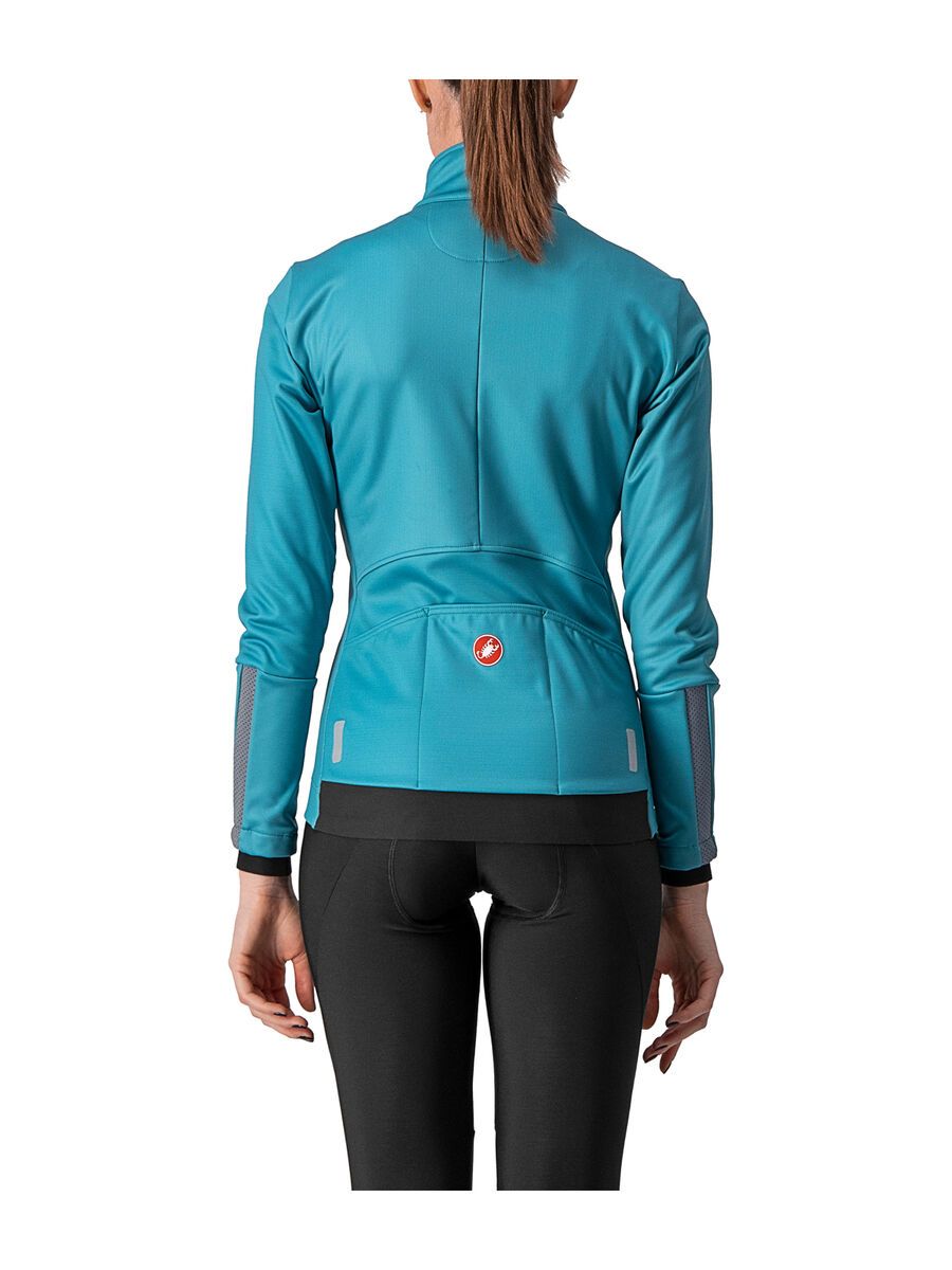 Castelli Dinamica Jacket, teal blue/silver reflex - Bild 2