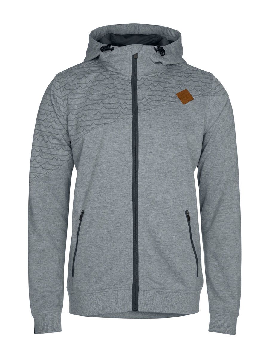 ION Zip Hoody AMP, light grey melange - Bild 1