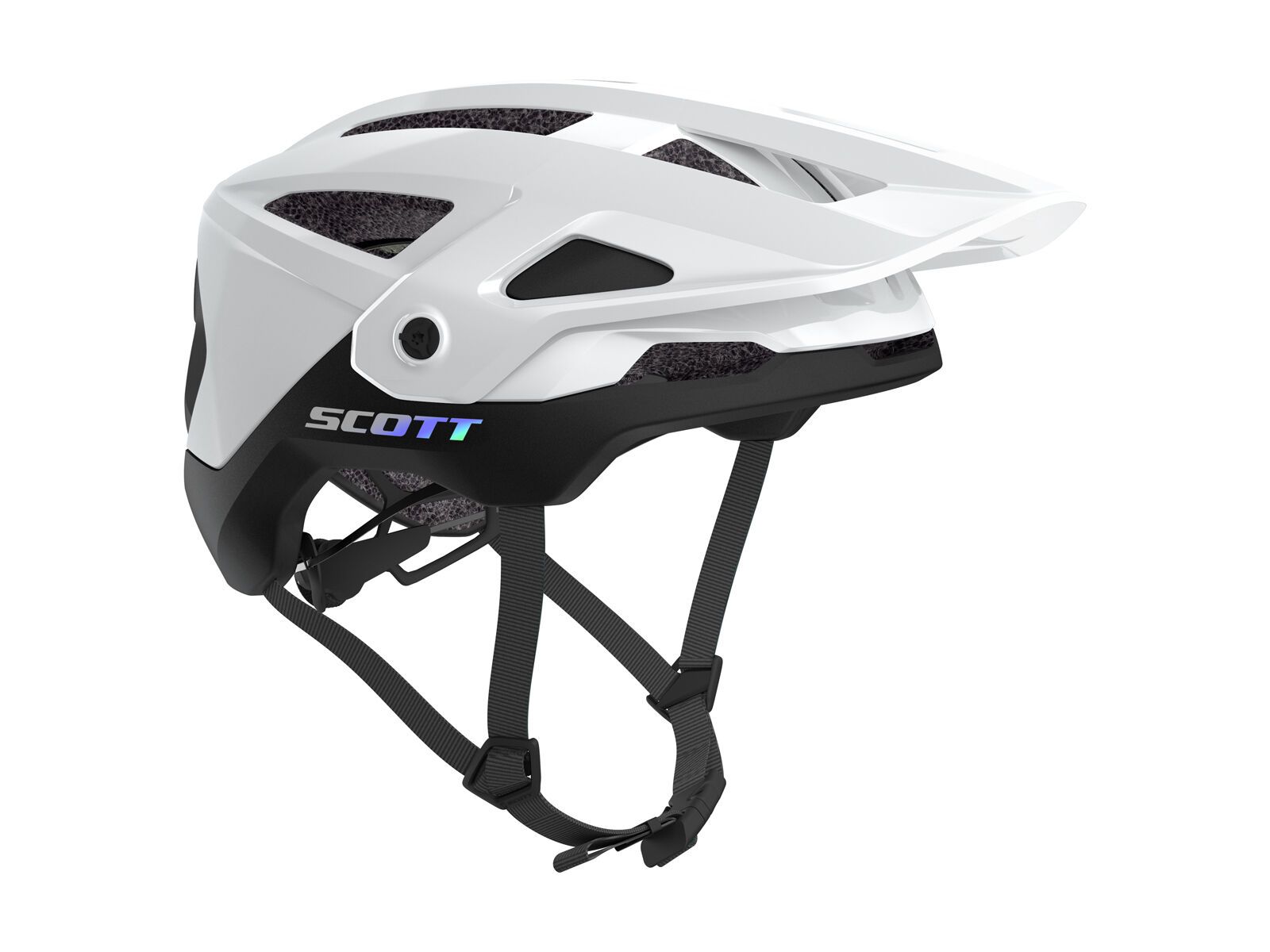 Scott Stego Plus Helmet, white/black - Bild 1