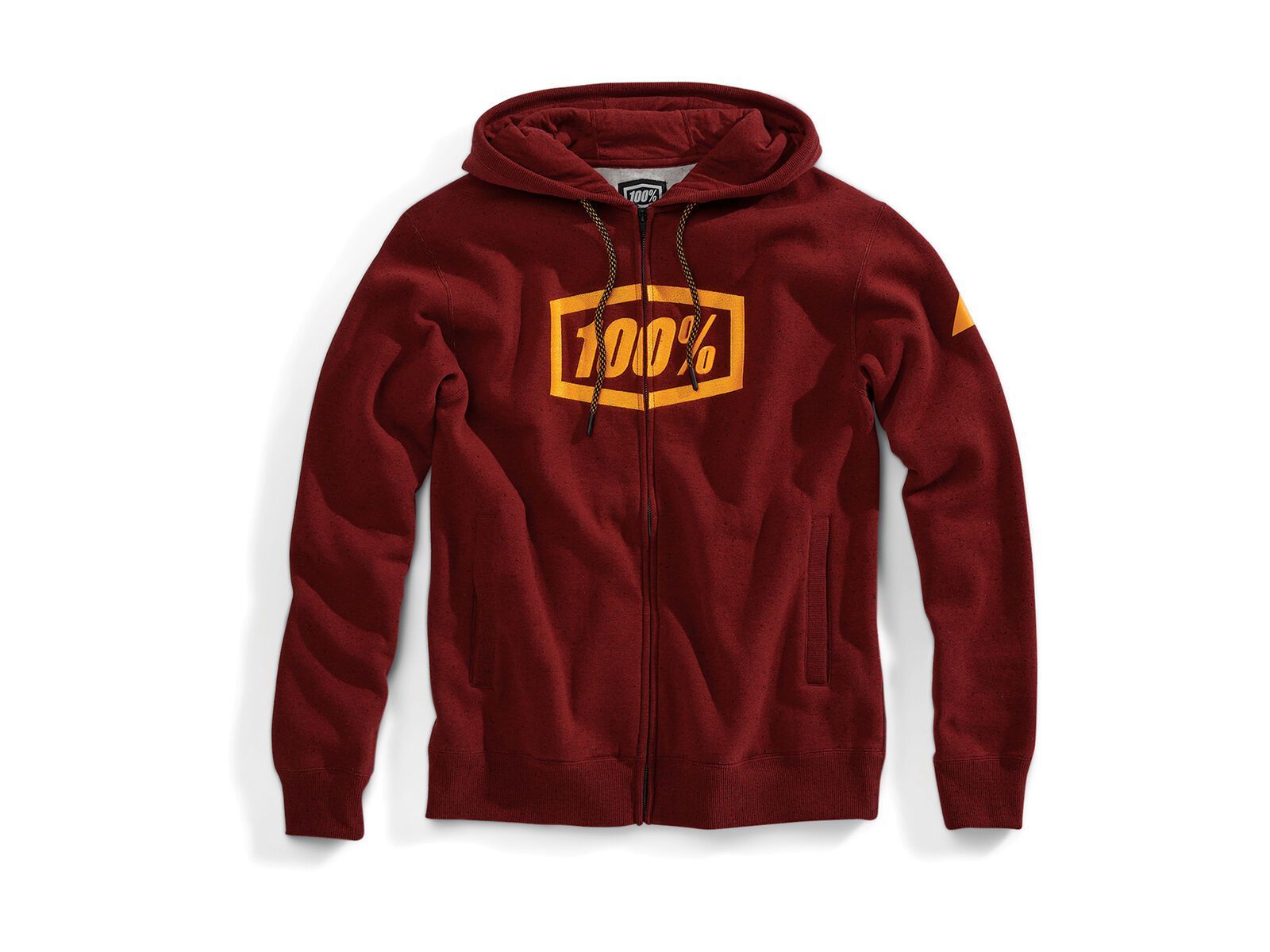 100% Syndicate Full-Zip Hoody, burgundy - Bild 1