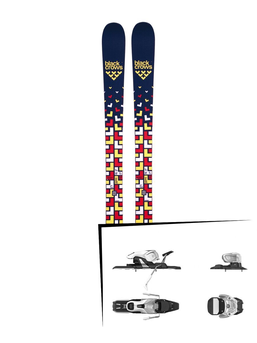 Set: Black Crows Junius 2018 + Salomon Warden 11 silver/white - Bild 1