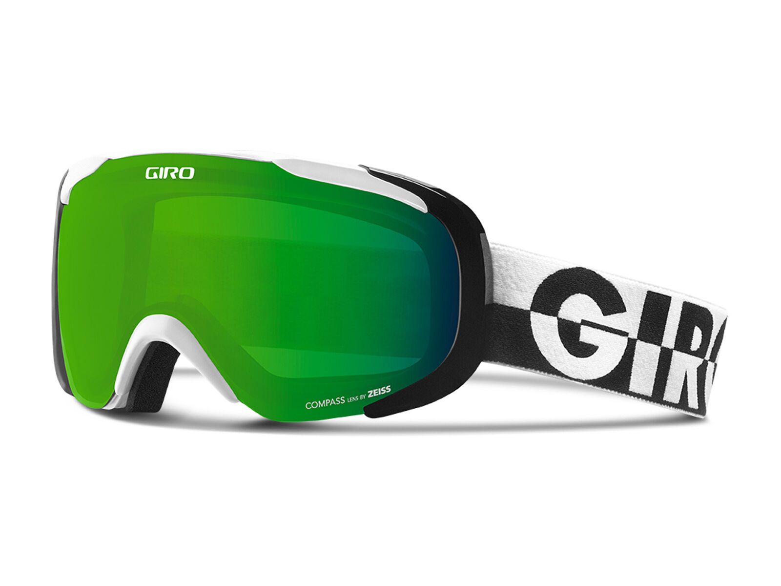 Giro Compass, black/white 50/50, loden green - Bild 1