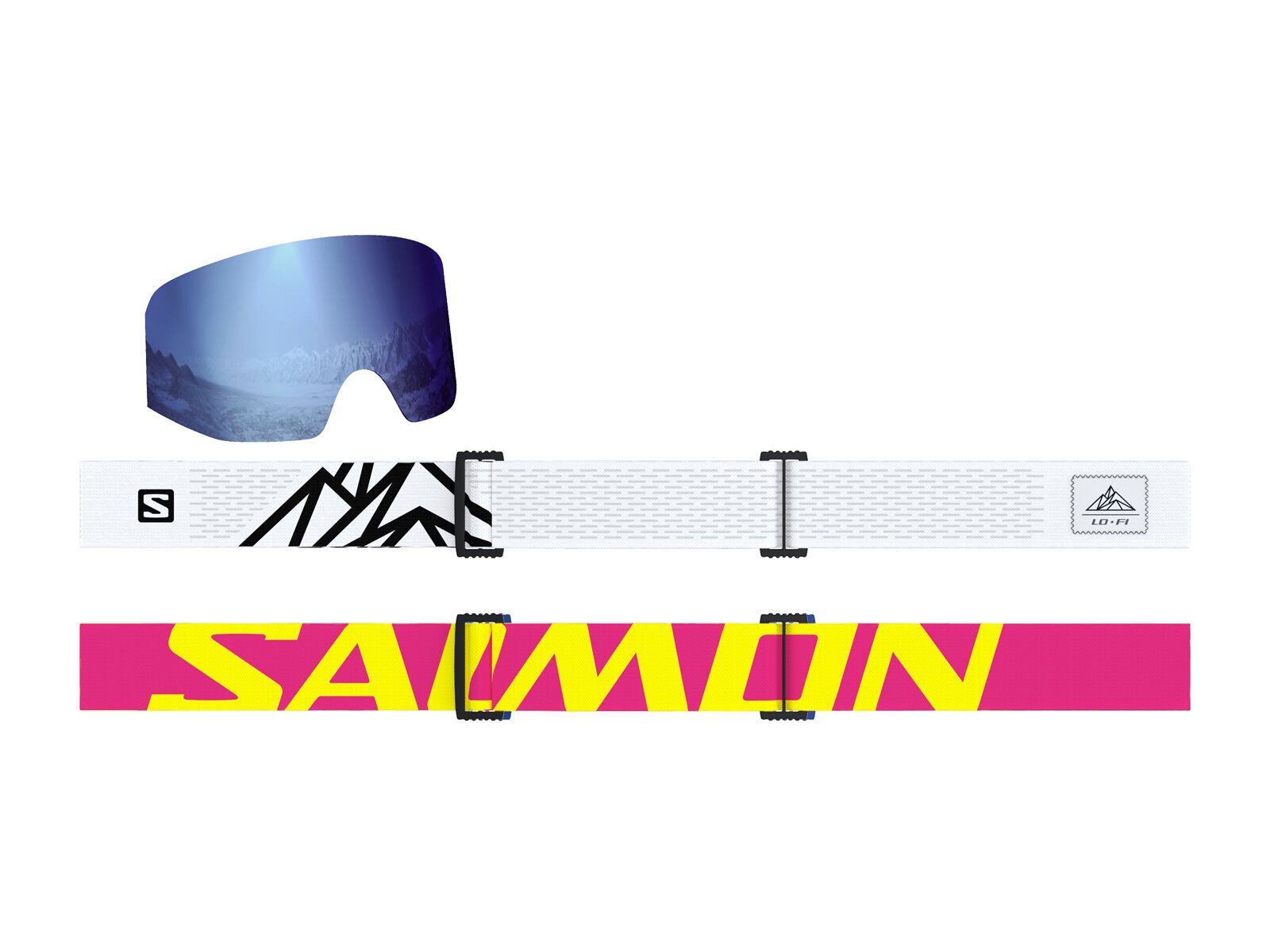 Salomon Lo Fi Sigma - ML Poppy Red, black/white - Bild 2