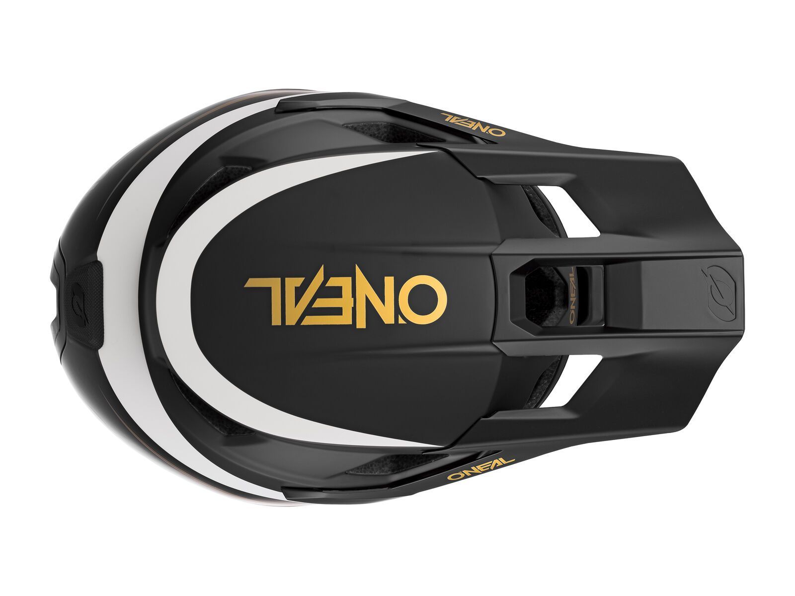 ONeal Transition Helmet Flash, black/white/gold - Bild 4
