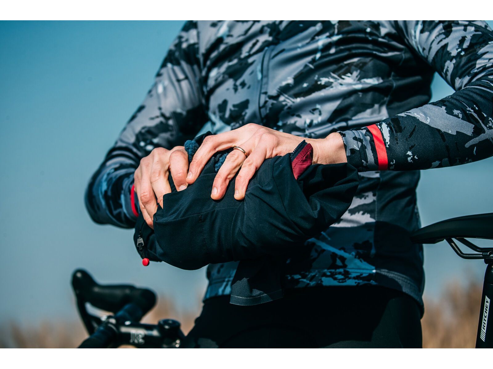 Castelli Unlimited Puffy Jacket, bordeaux/indigo - Bild 26