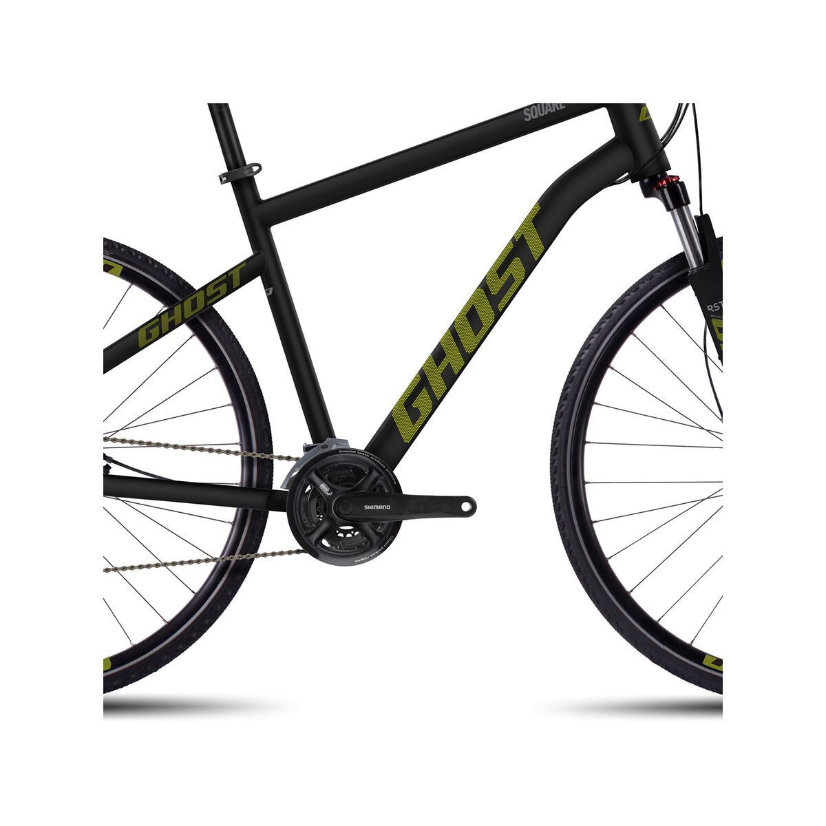 Ghost Square Cross 4, black/limegreen - Bild 3