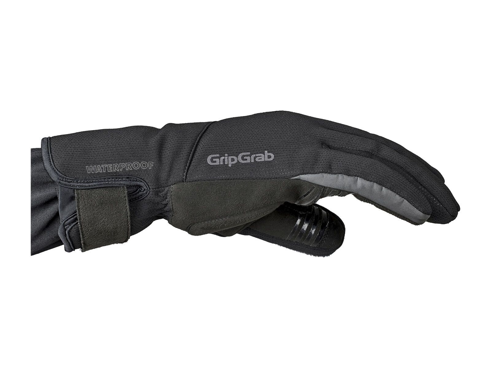 GripGrab Polaris 2 Waterproof Winter Gloves, Black - Bild 2