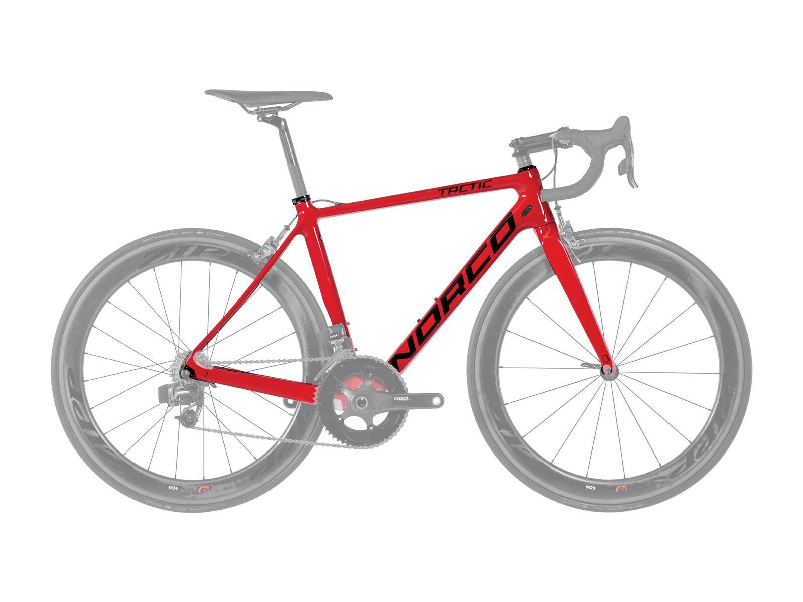 Norco Tactic SLR Frame & Fork, red/black - Bild 1