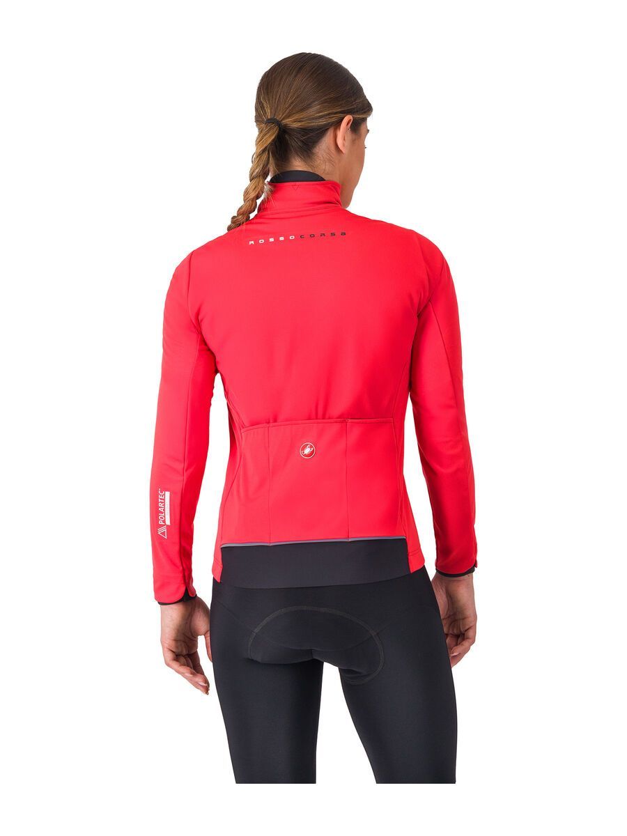 Castelli Alpha 150 W Jacket, hibiscus/black - Bild 2