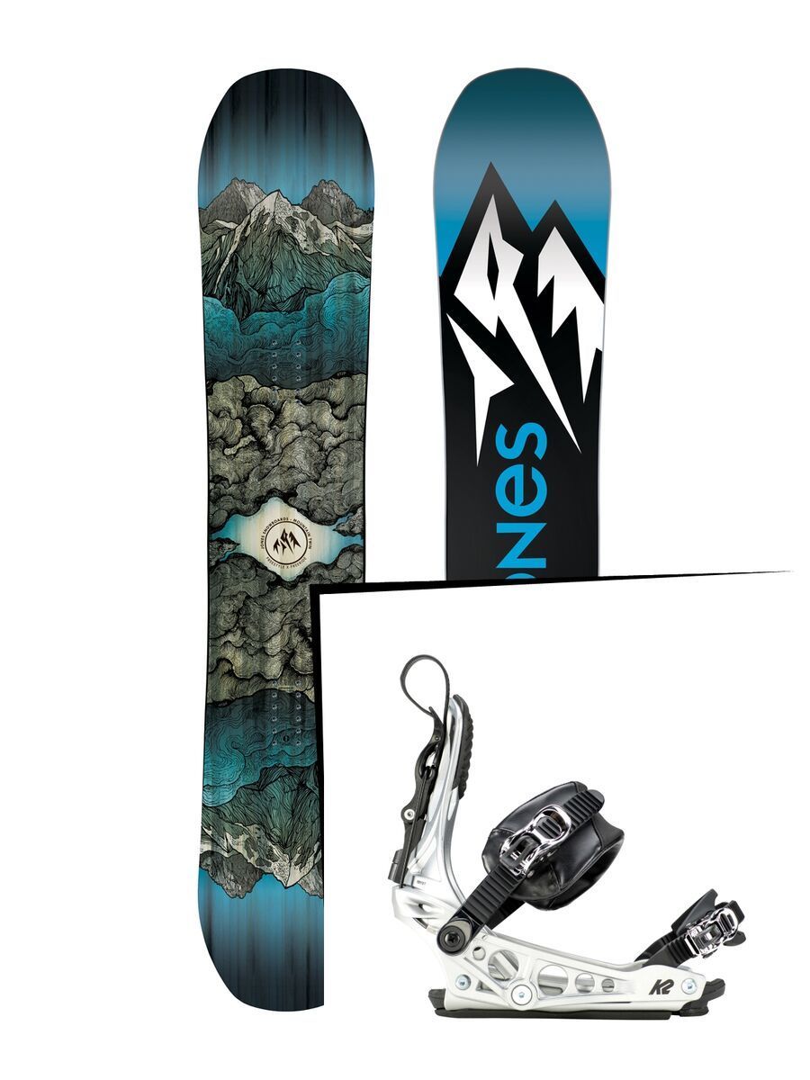 Set: Jones Mountain Twin 2019 + K2 Cinch Tryst (2302777S) - Bild 1