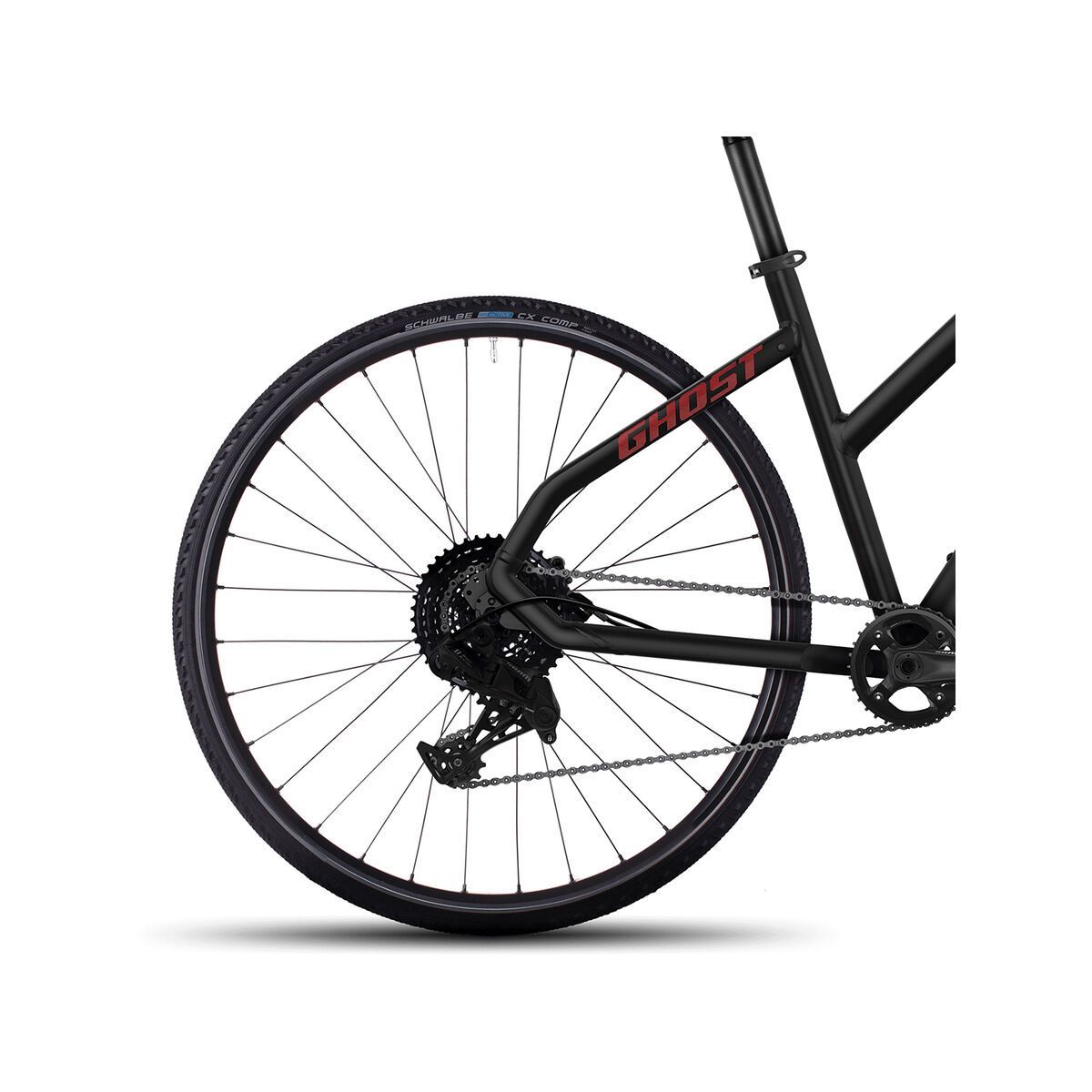 Ghost Square Cross 5 W, night black/monarch orange/urban grey - Bild 4