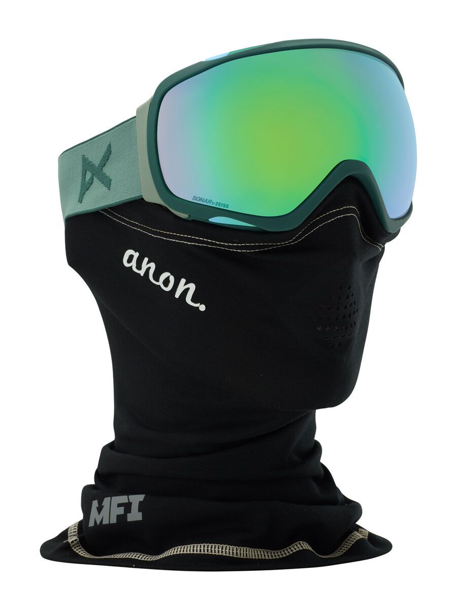 Anon Tempest MFI, gray/Lens: sonar green - Bild 1
