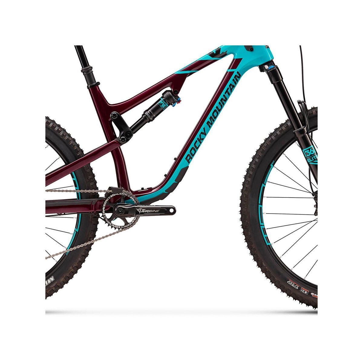 Rocky Mountain Altitude Carbon 70, raining blood/billy ocean/black in black - Bild 4