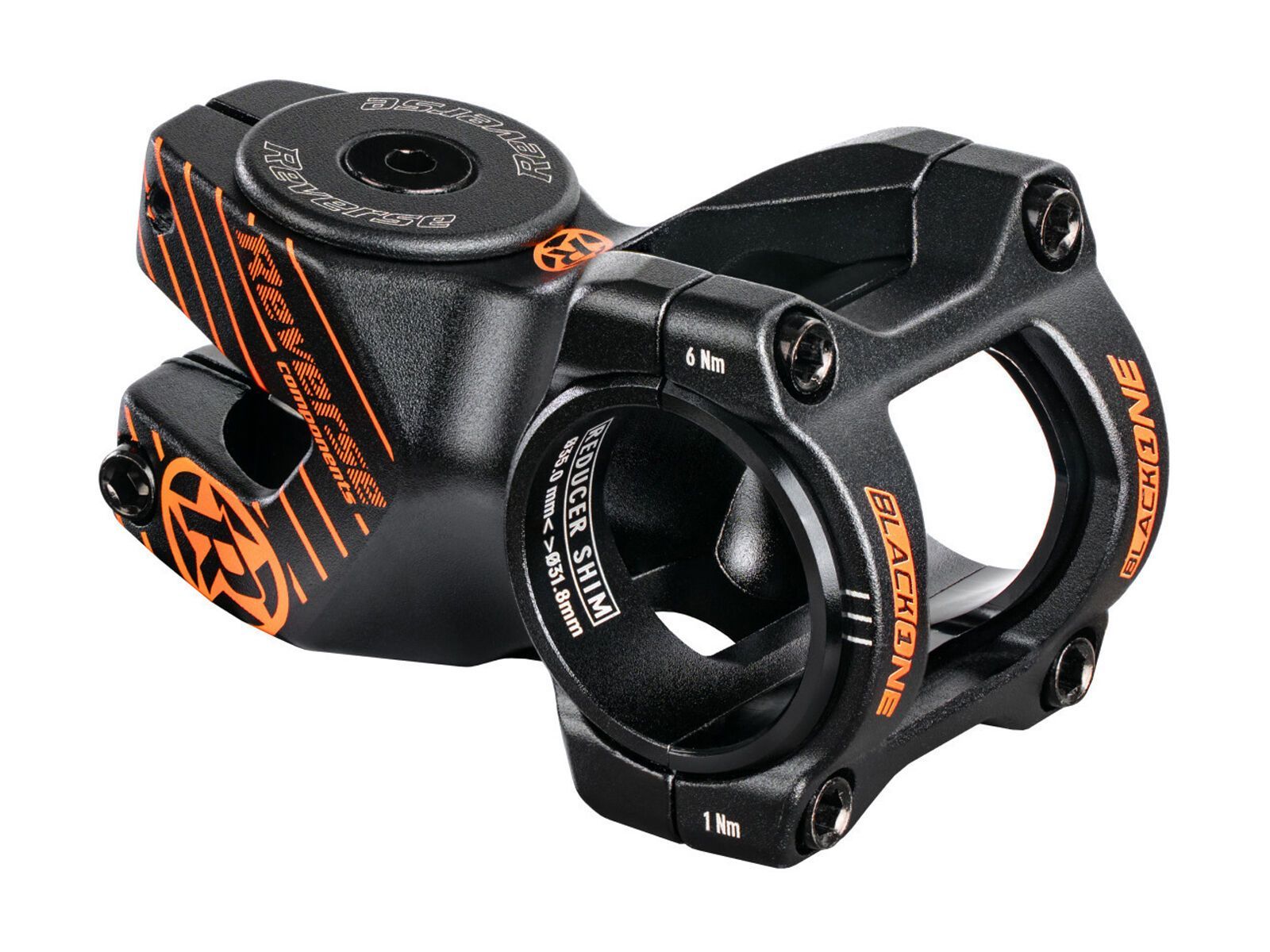 Reverse Black-One D-2 - 31,8 & 35 mm, black/fox-orange - Bild 2