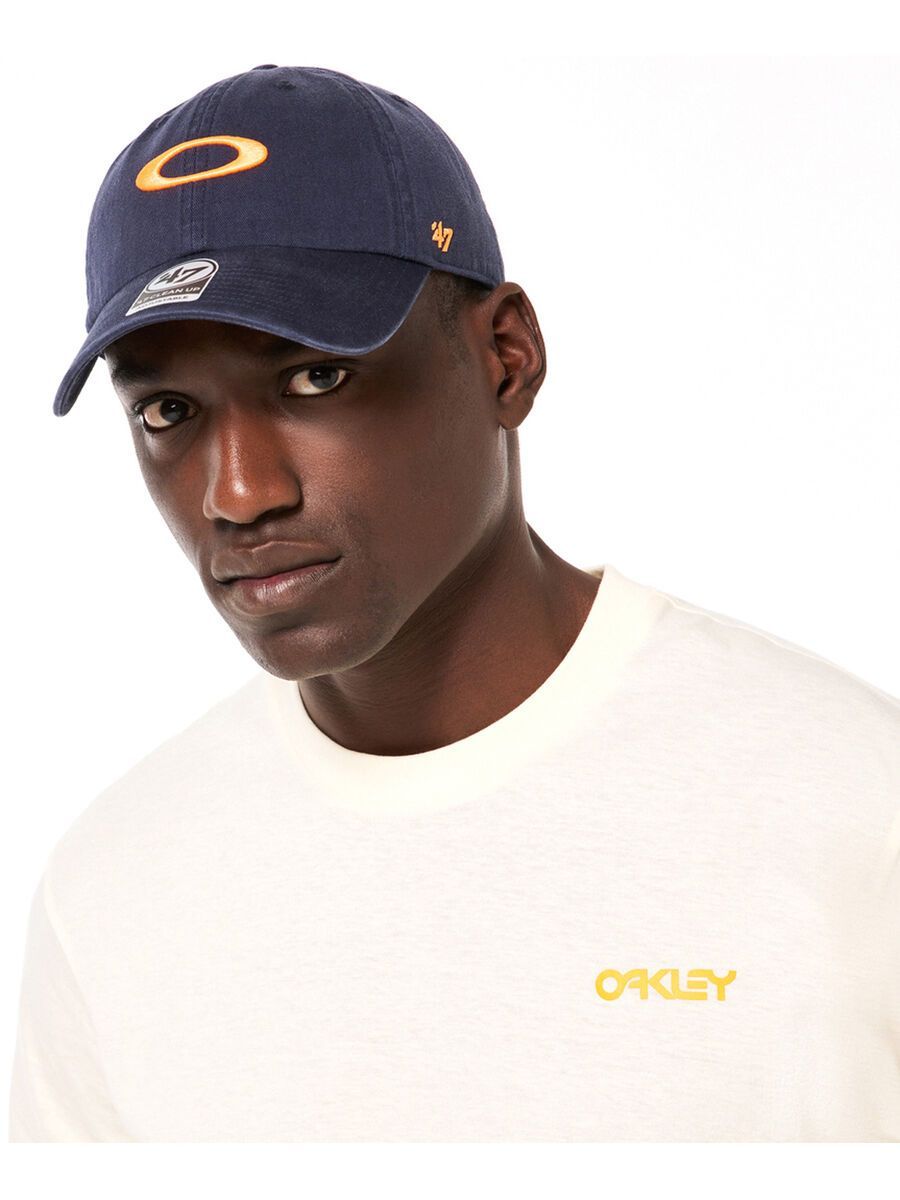 Oakley Remix Dad Hat, fathom/soft orange - Bild 4