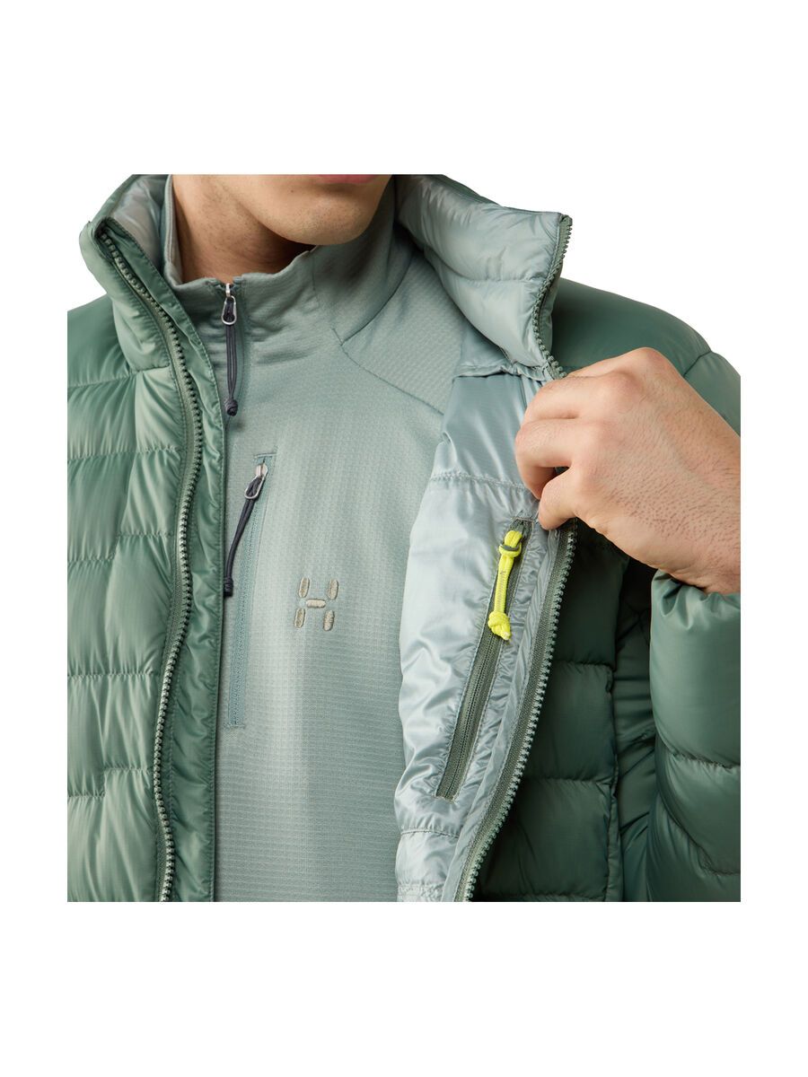 Haglöfs ROC Flash Down Jacket Men, chlorophyll green - Bild 9