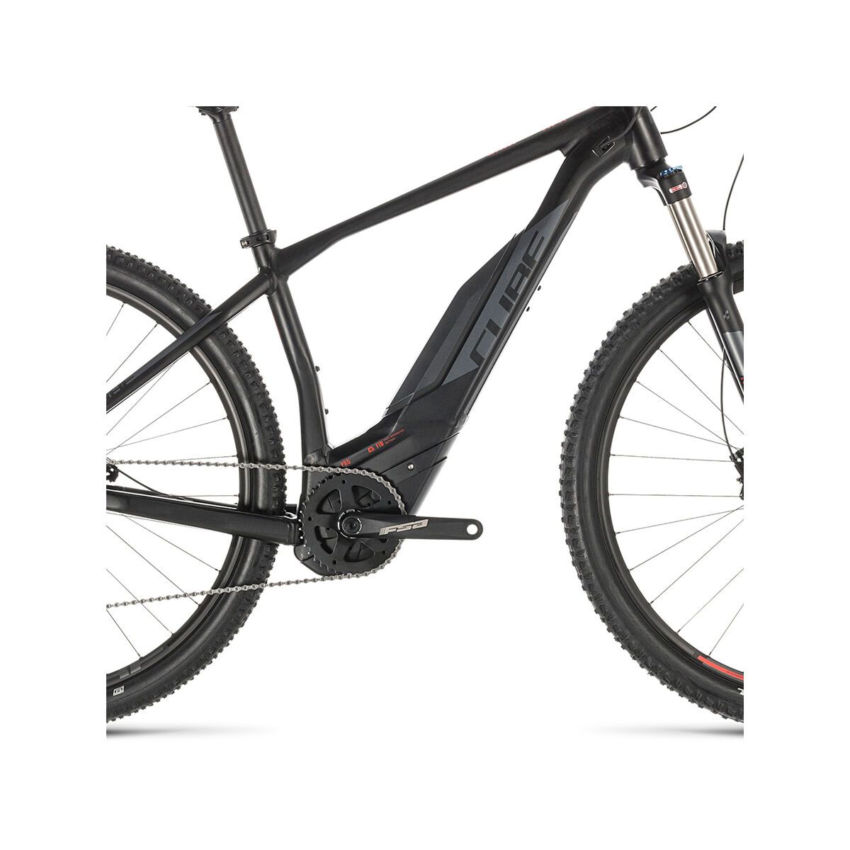 Cube Acid Hybrid Pro 400 29, black´n´iridium - Bild 3