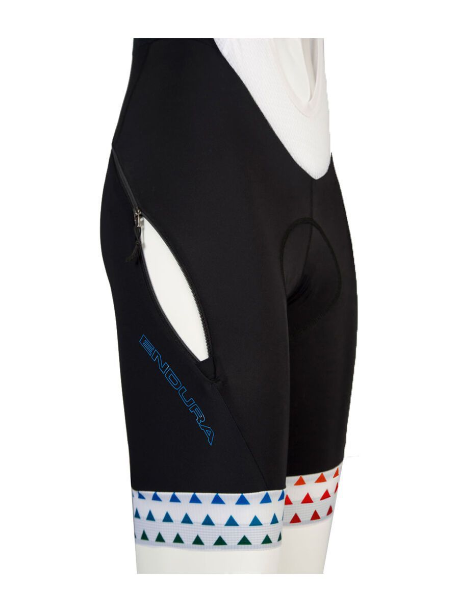 Endura Wms Triangulate Bibshort, white - Bild 4
