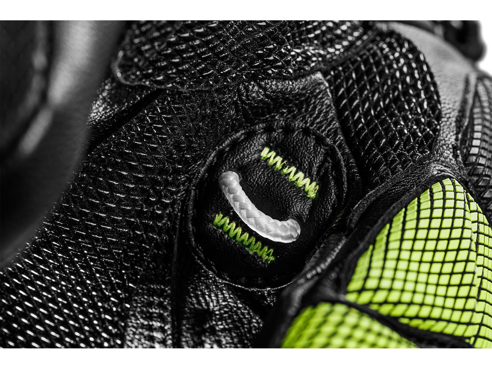 Leki WCR Venom DH 3D, black/ice lemon - Bild 6